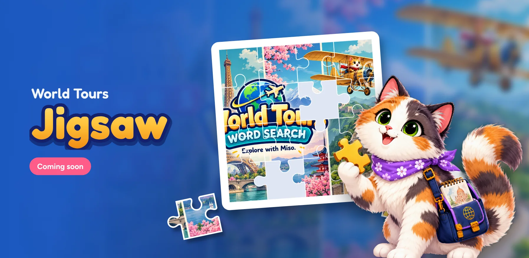 World Tours Jigsaw with Cleo, coming soon