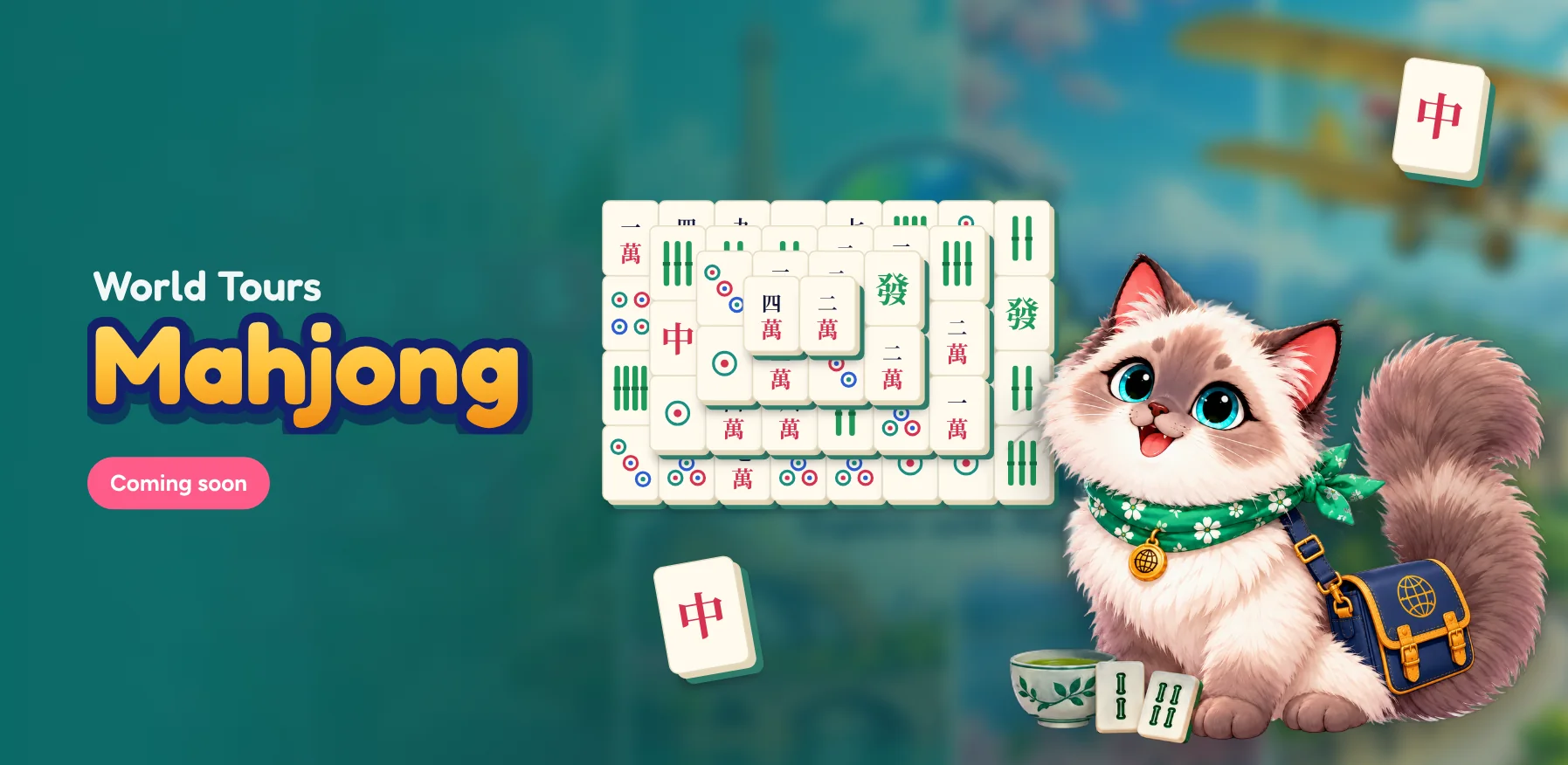 World Tours Mahjong with Mochi, coming soon